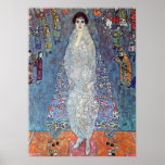 Portrait Baroness Elisabeth Bacchofen Echt, Klimt Print