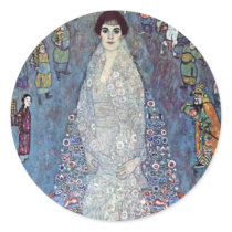 Portrait Baroness Elisabeth Bacchofen Echt, Klimt Sticker