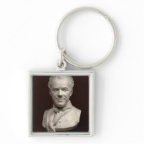 Portrait Bust Etienne Maurice Falconet , 1773 Key Chain