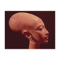 Portrait bust of a daughter of King Akhenaten Postcard