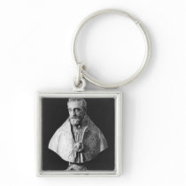 Portrait bust of Francois d'Escoubleau Key Chains