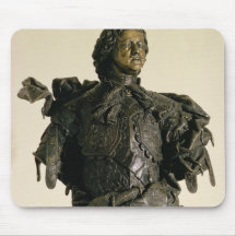 Portrait bust of Peter I , 1723-29 Mousepads