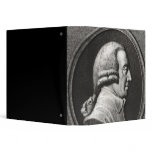 Portrait from a medallion of Adam Smith Vinyl Binders