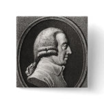 Portrait from a medallion of Adam Smith Button