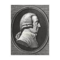 Portrait from a medallion of Adam Smith Post Cards