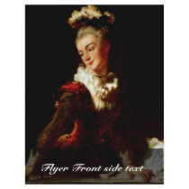 Portrait Of A Ballet Dancer Sophie Guimard By Frag Flyer Design