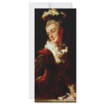 Portrait Of A Ballet Dancer Sophie Guimard By Frag Custom Rack Cards