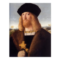 Porträt eines Bearded Gentleman poster