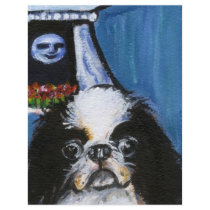 Portrait of a black Japanese chin flyers by zadajeanne Portrait of a black Japanese chin flyers
