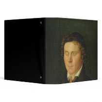 Portrait of a Blind Boy 3 Ring Binders