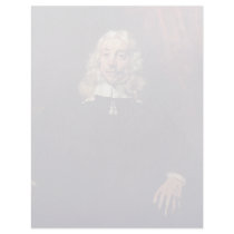 Portrait Of A Blond Man By Rembrandt Harmensz. Van Letterhead Design