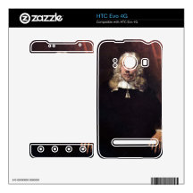Portrait of a blonde man by Rembrandt HTC Evo 4G Skin