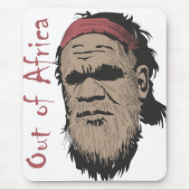 Portrait of a Bushman Mousemat