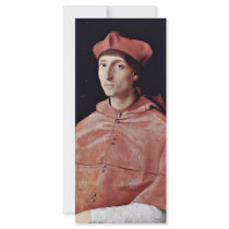 Portrait Of A Cardinal By Raffael (Best Quality) Rack Cards