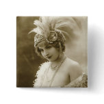 Portrait of a Dancer Button