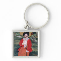 Portrait of a European sailor, c.1590 Keychain