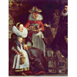 Portrait Of A Family By Jordaens Jacob Photo Sculptures