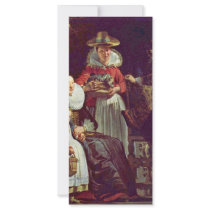 Portrait Of A Family By Jordaens Jacob Rack Card