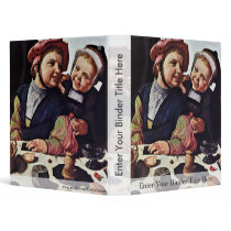 Portrait Of A Family Details: Cackling Child (Deta 3 Ring Binder