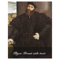 Portrait Of A Gentleman By Lotto Lorenzo (Best Qua Full Color Flyer