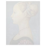 Portrait Of A Girl By Pollaiuolo Piero letterhead