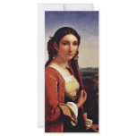 Portrait Of A Girl From Retuna By Robert Léopold ( rack cards