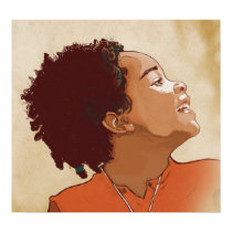 Portrait of a Girl Print