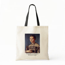 Portrait Of A Girl With Book By Bronzino Angelo Tote Bag