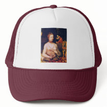 Portrait Of A Lady At Her Toilette,  By Meister De Trucker Hat