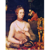 Portrait Of A Lady At Her Toilette,  By Meister De Photo Cut Outs