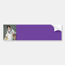 Portrait of a lady bumper stickers