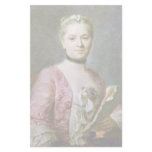 Portrait Of A Lady By Maurice Quentin De La Tour ( Personalized Stationery