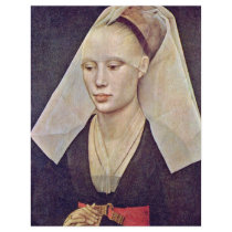 Portrait Of A Lady By Weyden Rogier Van Der Flyer