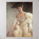 Portrait of a Lady in Evening Dress, 1903 posters