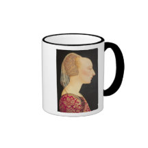 Portrait of a Lady in Red, 1460-70 Coffee Mugs