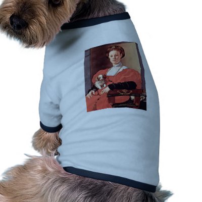 Dress Model Lady on Portrait Of A Lady In Red Dress By Pontormo Jacopo Pet Tshirt From