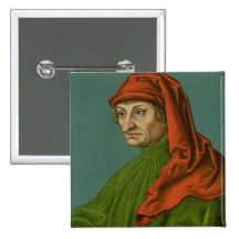 Portrait of a Man 2 Pinback Button