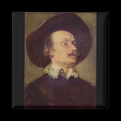 Portrait of a Man by Antoon van Dyck Refrigerator Magnet