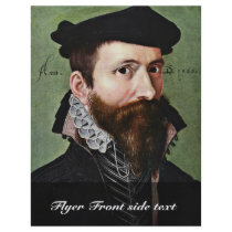 Portrait Of A Man By Ring D. J. Ludger Tom (Best Q Personalized Flyer