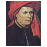 Portrait Of A Man By Robert Campin (Best Quality) Flyer