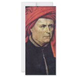Portrait Of A Man By Robert Campin (Best Quality) Rack Card Design
