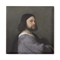Portrait of a Man, c.1512 Fridge Magnet