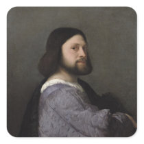 Portrait of a Man, c.1512 Sticker