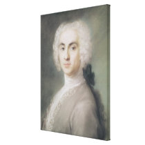 Portrait of a Man Gallery Wrapped Canvas