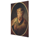 Portrait of a Man in Oriental Costume, 1633 Gallery Wrap Canvas