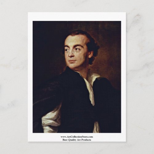 Portrait Of A Man (Johann Joachim Winckelmann?) Post Card