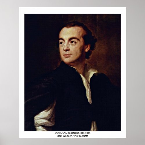 Portrait Of A Man (Johann Joachim Winckelmann?) Posters