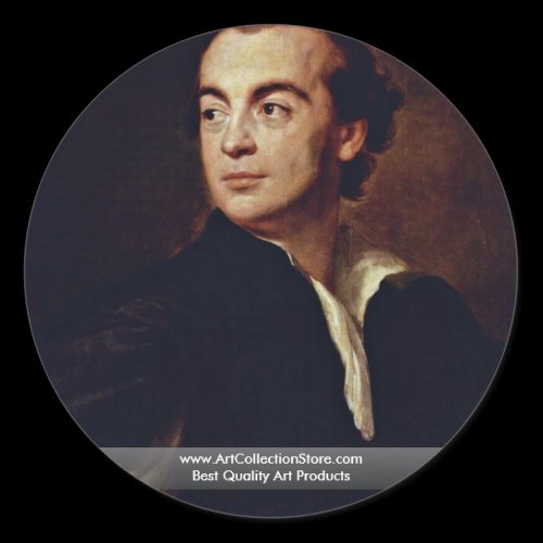 Portrait Of A Man (Johann Joachim Winckelmann?) Sticker