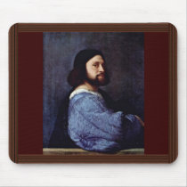 Portrait Of A Man (L'Ariosto) By Tizian Mouse Pads