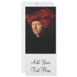 'Portrait of a Man' Customized Rack Card